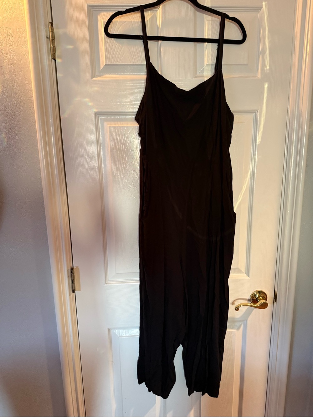 Old Navy Black Sleeveless Jumpsuit